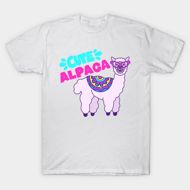 Alpaca T-Shirt by Mashmuh